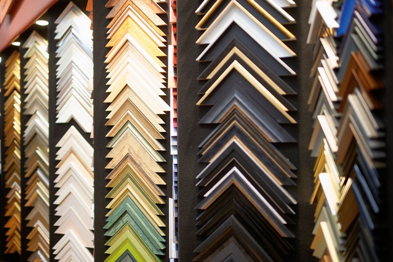 Auswahl verschiedener Bilderrahmen