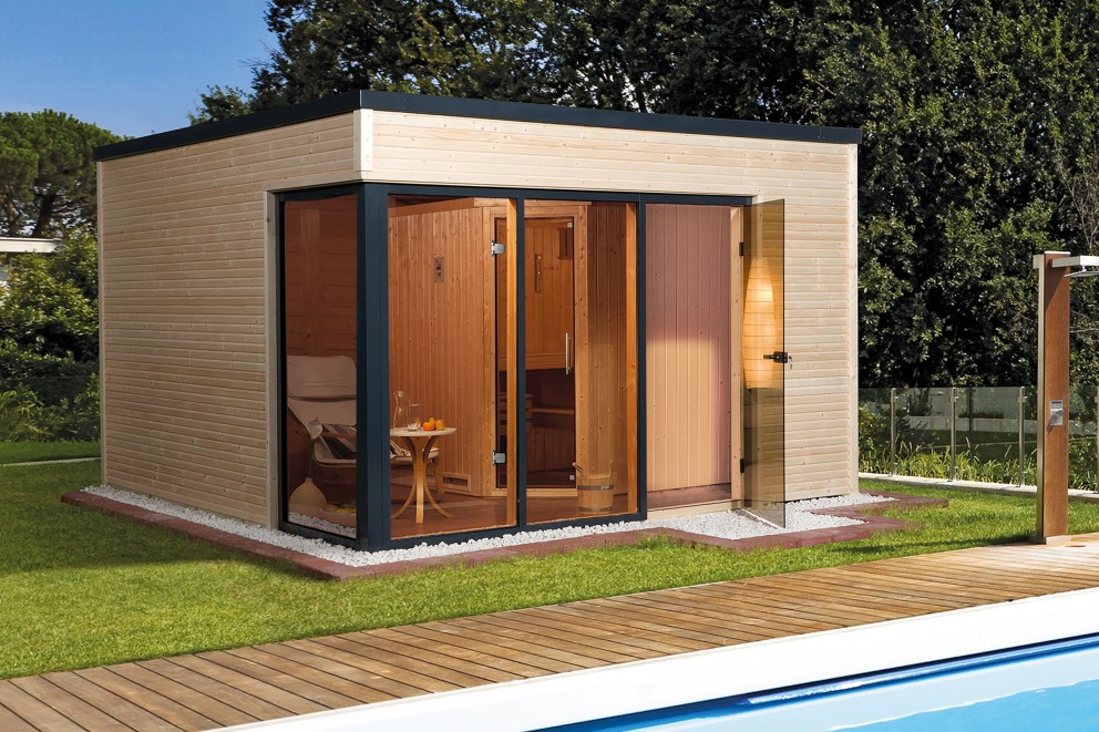 Aussensauna Saunahaus Aussensauna Saunahaus