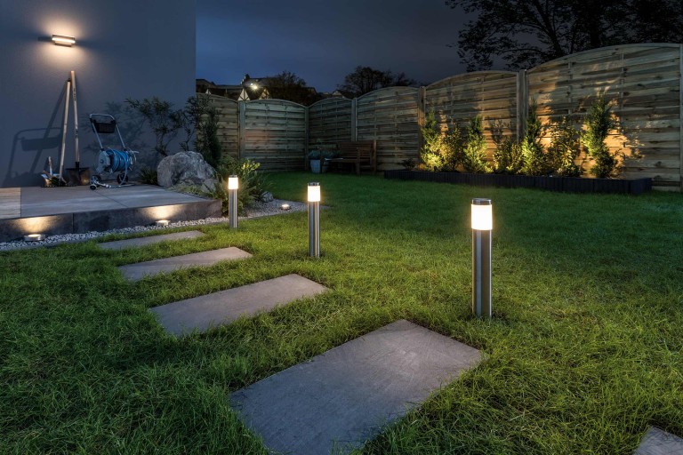 Lampe Solaire Extérieure - Luminaire LED de Jardin Etanche Lampa