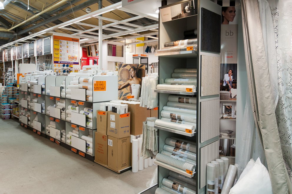 Papiers peints en magasin Papiers peints en magasin
