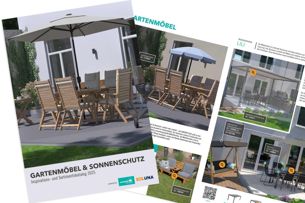 Garden Place Gartenmöbel & SOLUNA Sonnenschutz