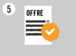 Tu peux accepter ou refuser l‘offre	