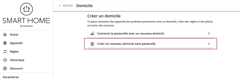 Démarrer sans passerelle Démarrer sans passerelle