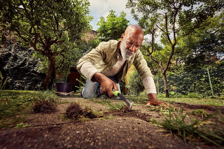 Retirer les mauvaises herbes