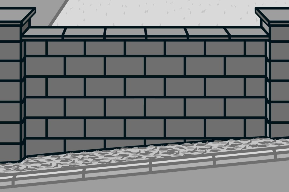  Construire un mur de jardin avec des briques creuses 26 