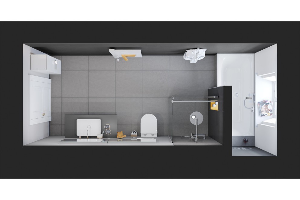 Salle de bains complète Berlin de 9 m² Salle de bains complète Berlin de 9 m²
