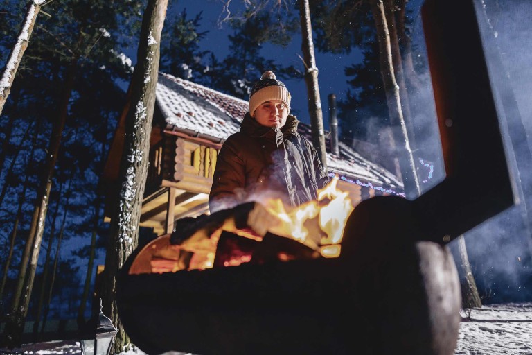 Barbecue d'hiver