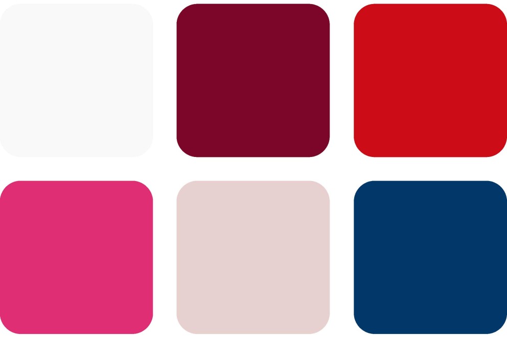 La carte des couleurs Coming Home