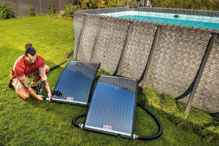 Chauffage solaire Gre pour piscine