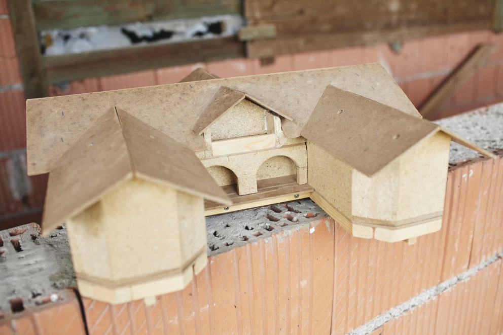 Un modèle à l’échelle de 1/50 Un modèle à l’échelle de 1/50