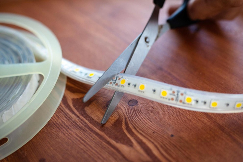 LED Streifen schneiden LED Streifen schneiden