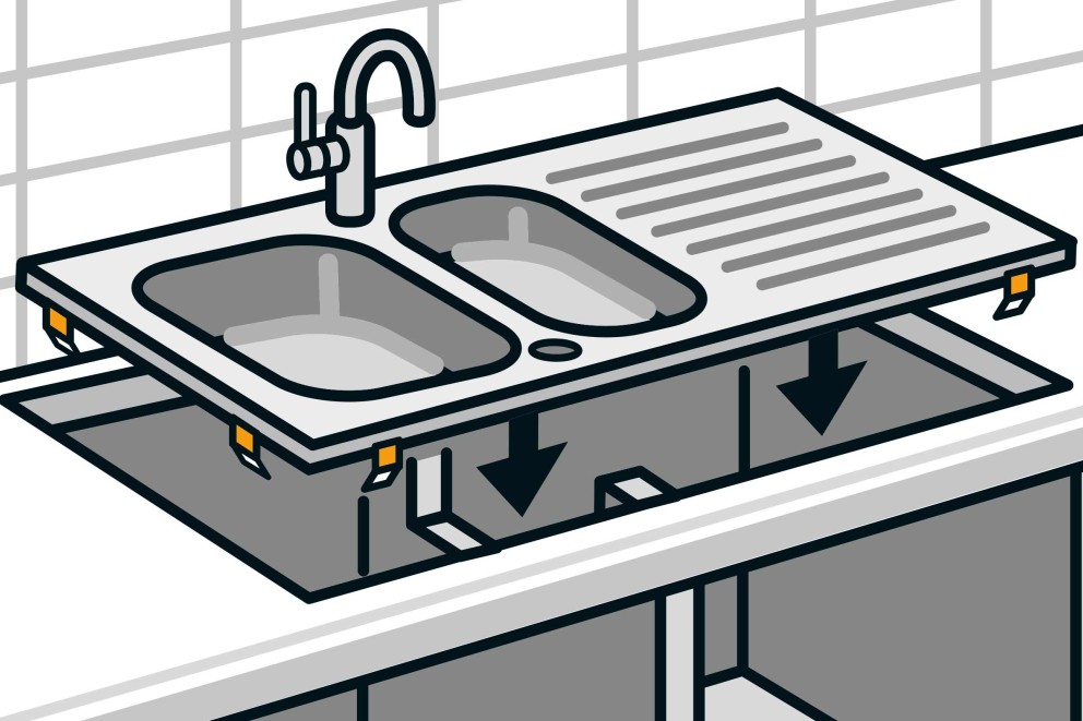 Comment Installer Changer un évier de cuisine & poser un joint