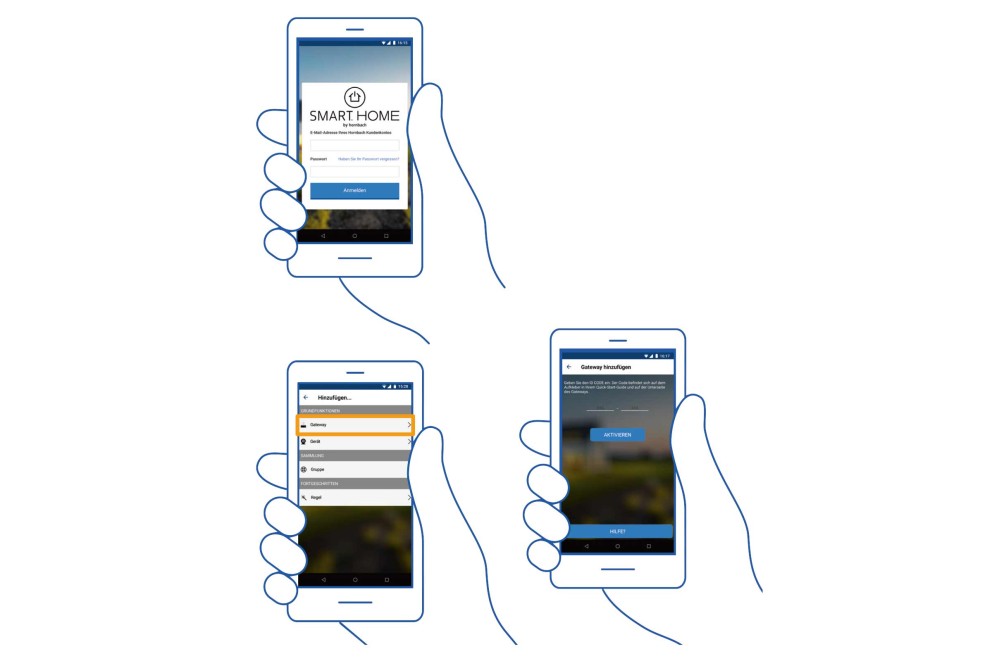 Application Smart Home Application Smart Home