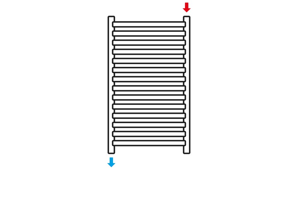 
				Raccordement diagonal possible (en haut à droite, en bas à gauche).

			