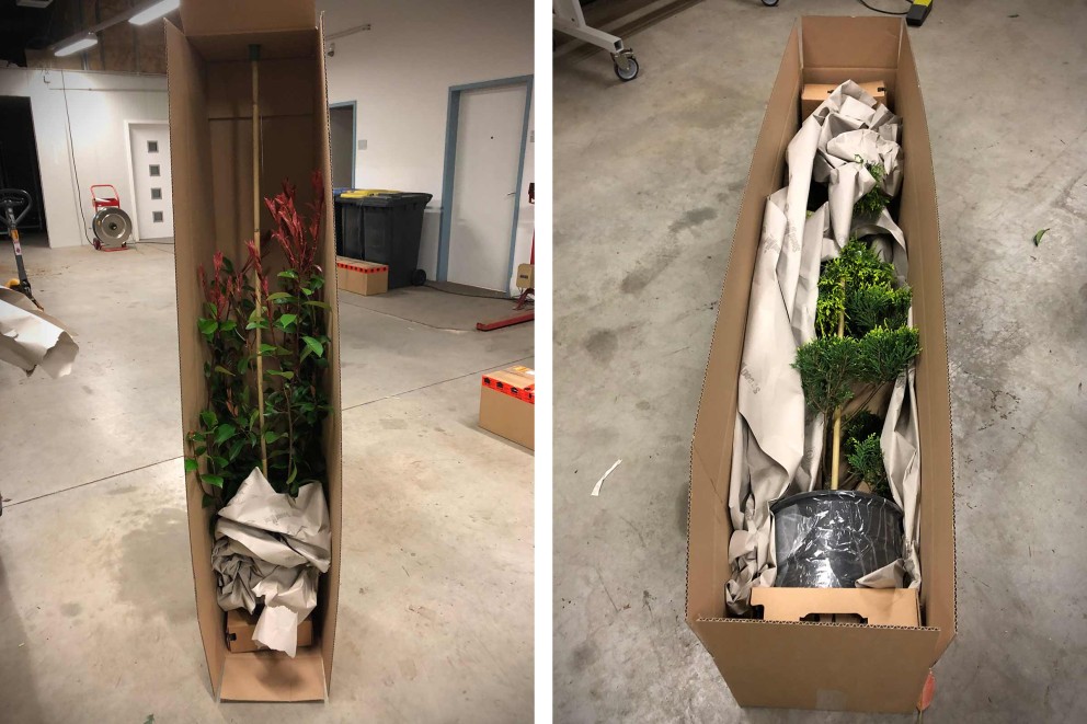Zusammenstellung und Verpackung der Bestellung Zusammenstellung und Verpackung der Bestellung