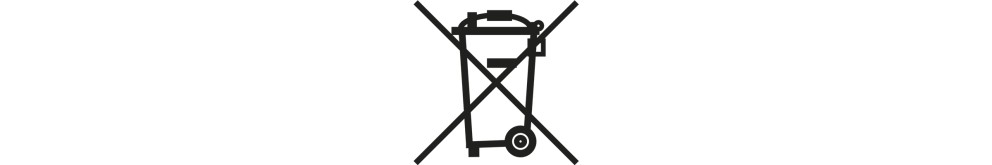 Le symbole de la poubelle barrée Le symbole de la poubelle barrée