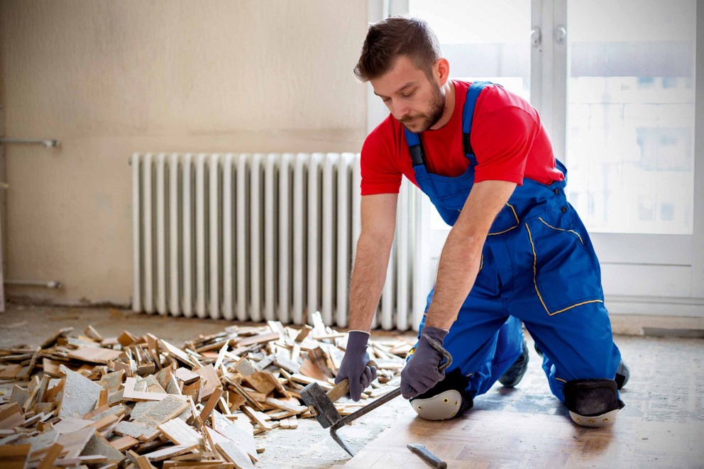 Enlever un parquet Enlever un parquet