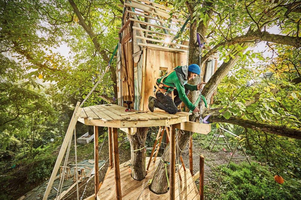 Comment réaliser une cabane pour enfants - L'Atelier par Brico Privé