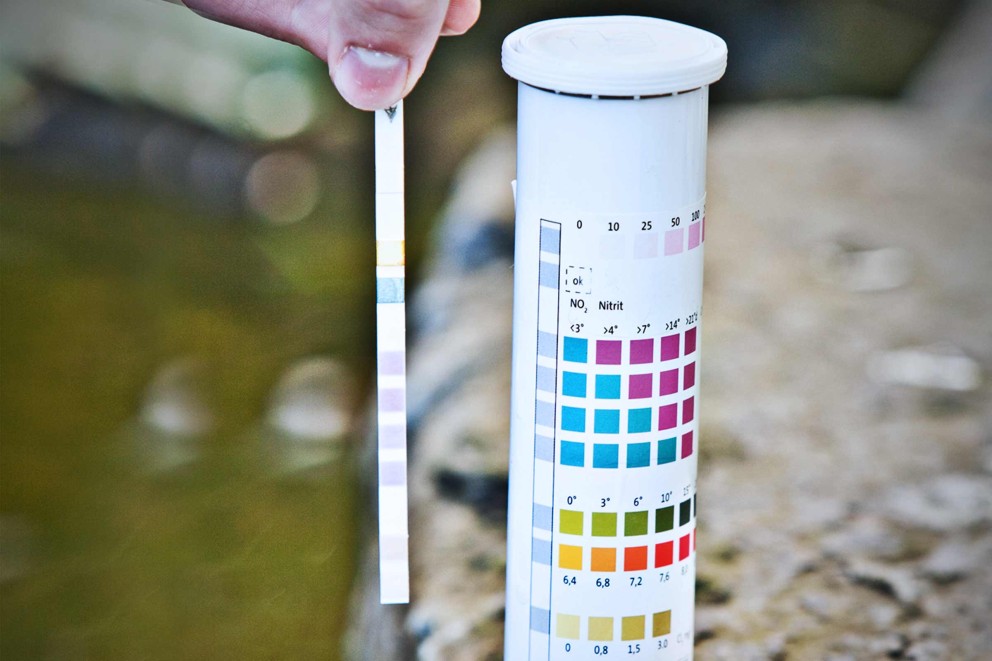Wasserwerte messen Wasserwerte messen