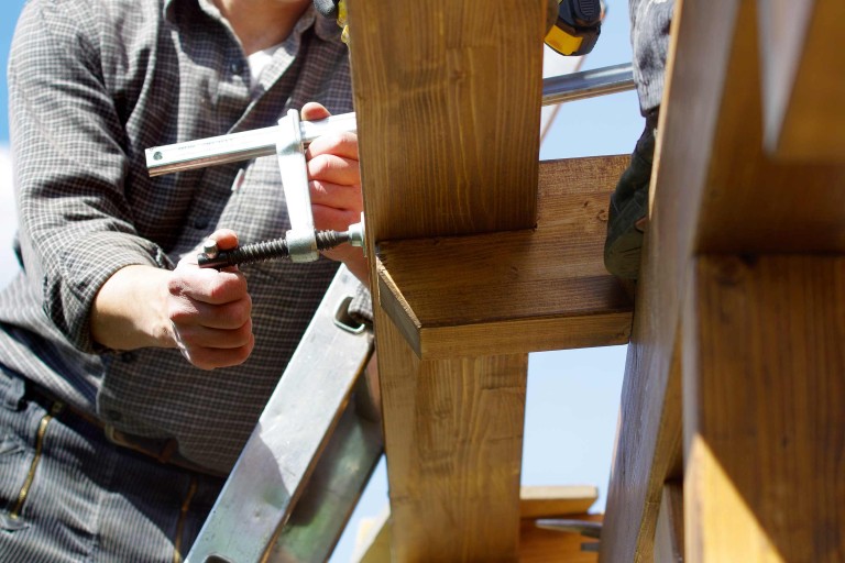 Terrassenüberdachung selber bauen