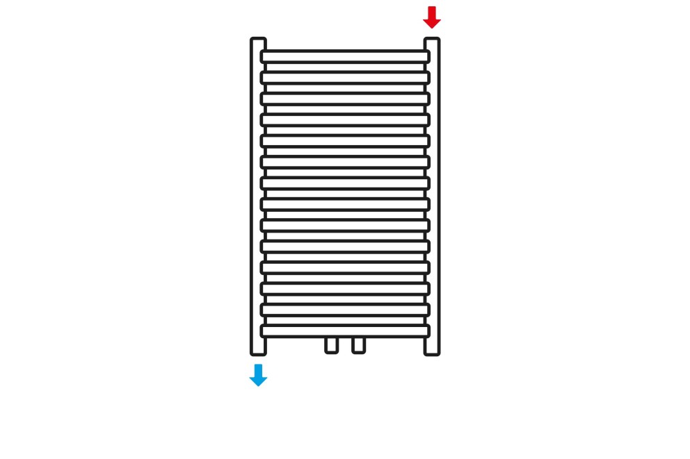 
				Raccordement diagonal possible (en haut à droite, en bas à gauche).

			