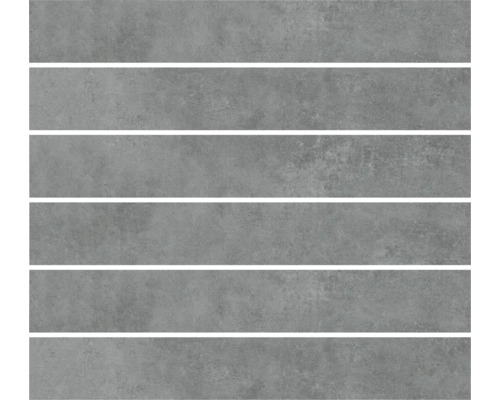 Plusieurs carreaux muraux gris en céramique aspect béton