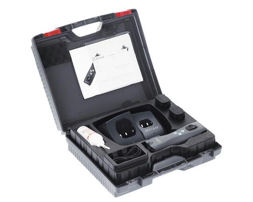 Tondeuse sans fil Aesculap dans une boîte à outils