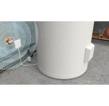 Installation d''un détecteur de fuite de chauffage avec connexion radio pour la surveillance des tuyaux de chauffage