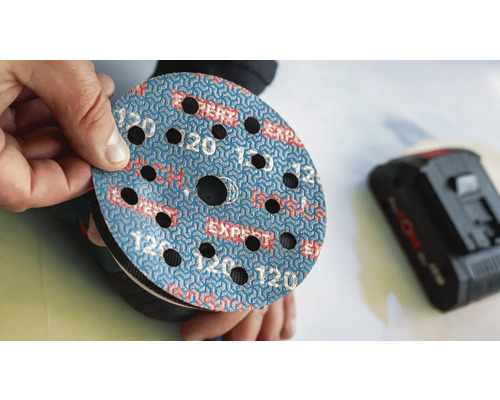 Schleifscheibe mit Körnung 120 für Schleifarbeiten