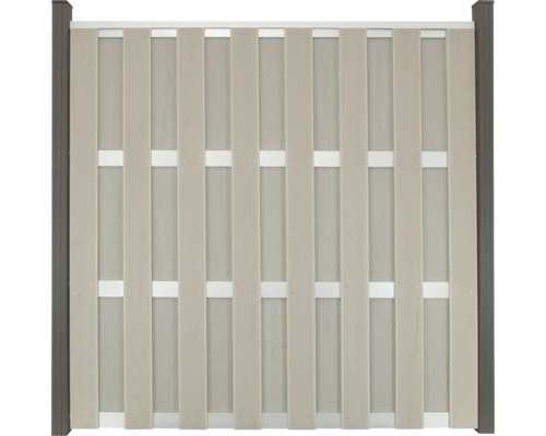 Elément de clôture en plastique