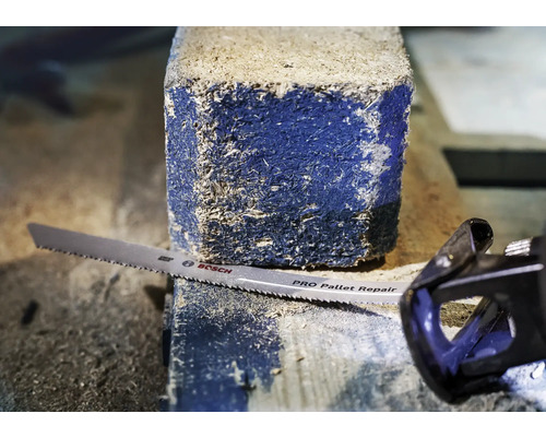 Lame de scie sabre Bosch pour la réparation de palettes