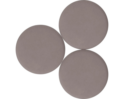 Trois nuanciers ronds