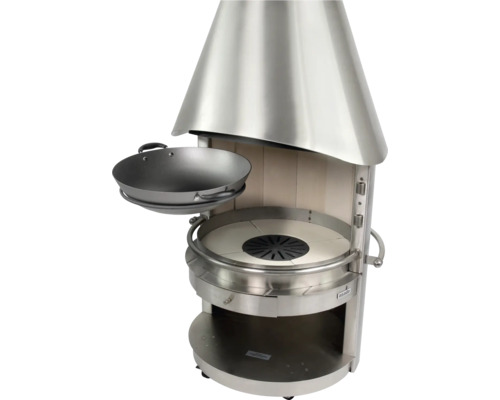 Grill Asado avec insert wok