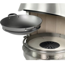 Wok sur dispositif de grill