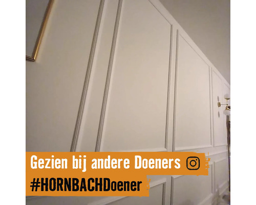 Aménagement mural avec panneaux à l''intérieur