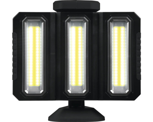 Lampe de travail avec trois surfaces d''éclairage LED
