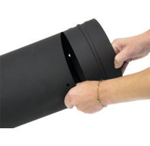 Tuyau de cheminée monté à la main