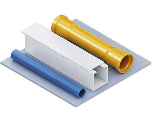 Divers tubes d''installation et goulottes de câbles