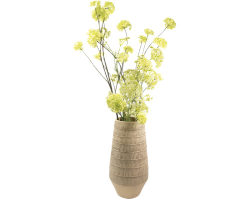 Dekorative Kunstblumen in Vase für Wohnraumdekoration