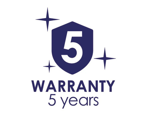 Symbol für 5 Jahre Garantie
