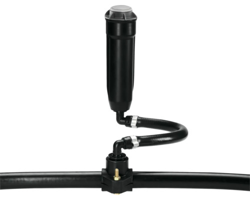 Arroseur escamotable avec raccord de tuyau pour l''irrigation du jardin