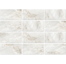 Fliesen in Marmoroptik für Wand und Boden