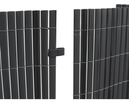 Clôture d''intimité en plastique avec ouverture