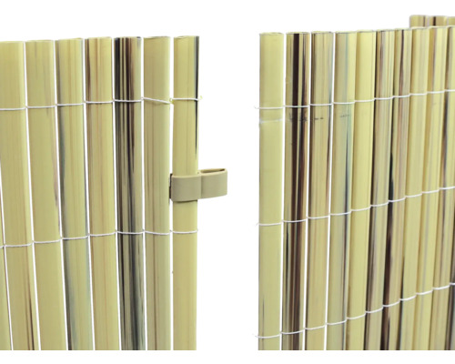 Bambuszaun mit Verschluss