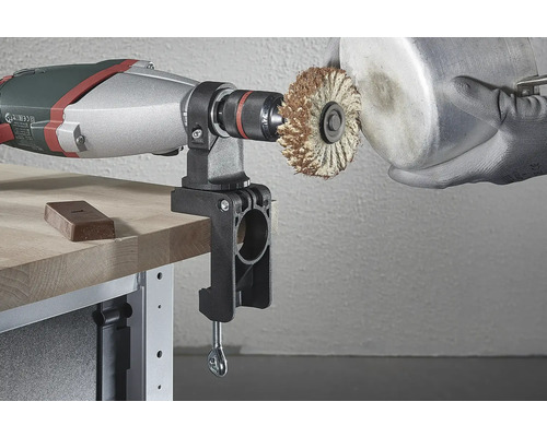 Set de polissage avec perceuse et établi