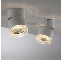Zwei weiße LED Deckenstrahler