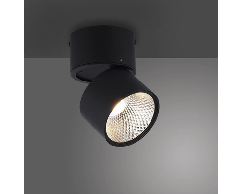 Schwenkbarer LED Deckenstrahler in Schwarz