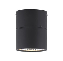 Zylindrische Deckenleuchte aus Metall