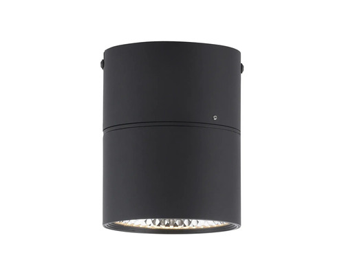 Zylindrische Deckenleuchte aus Metall