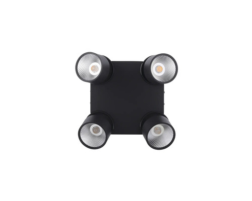 Deckenleuchte mit vier Strahlern